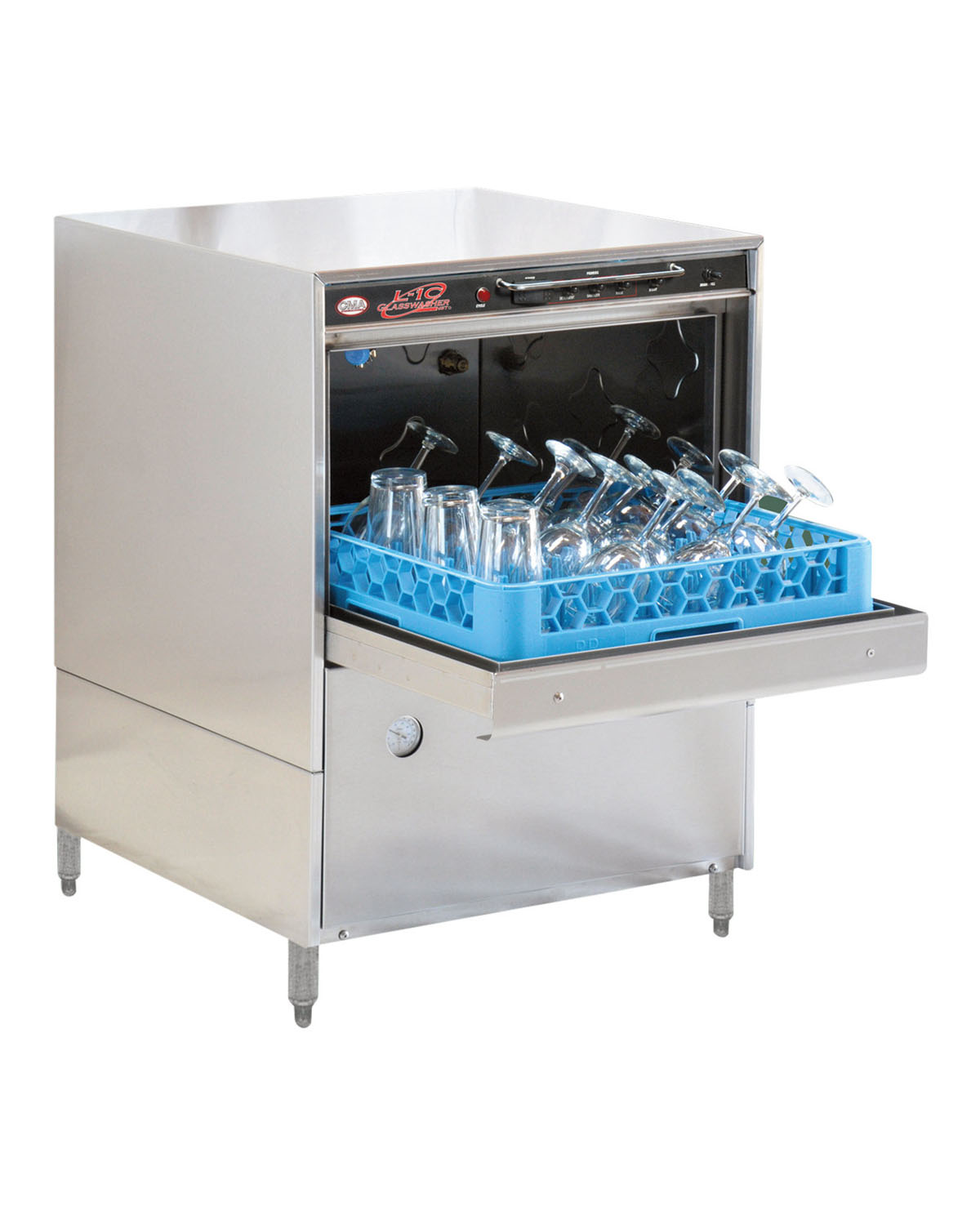 CMA L-1C Low Temperature Undercounter Glasswasher with 11 Inches Door Opening